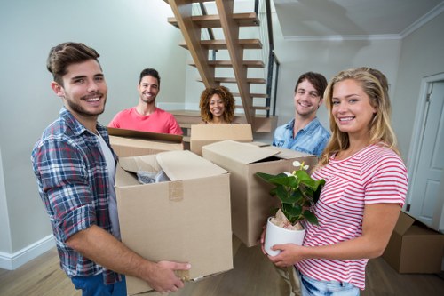 Local Edgware property move with access and parking considerations