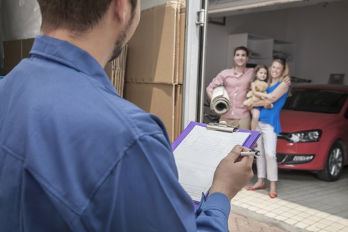 Local removal team planning a move in Edgware