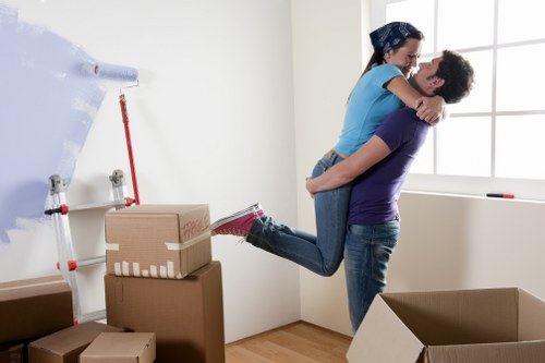 Careful packing and loading for a flat move in Edgware