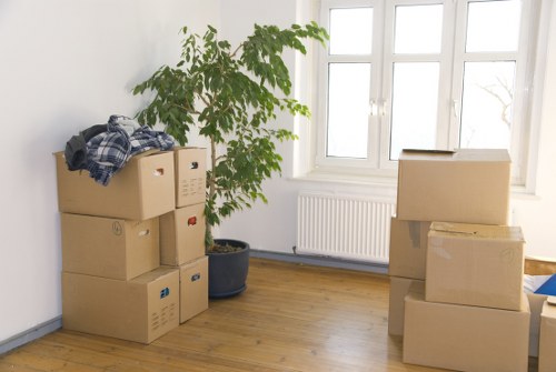Commercial removals support for an Edgware office relocation