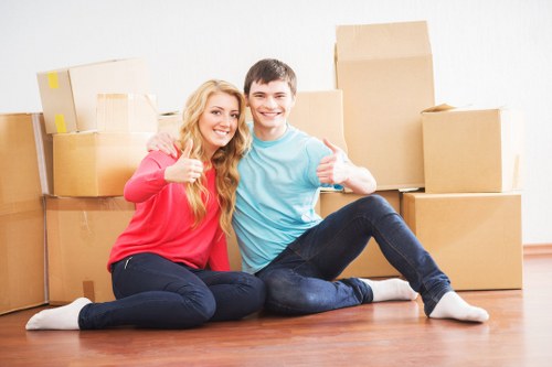 Local packing materials for flats and houses in Edgware